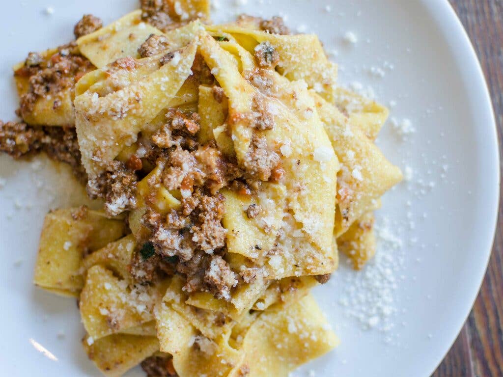 Tagliatelle bolognese