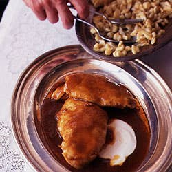 Paprika Chicken with Egg Dumplings