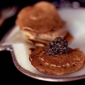 Caviar with Blinis