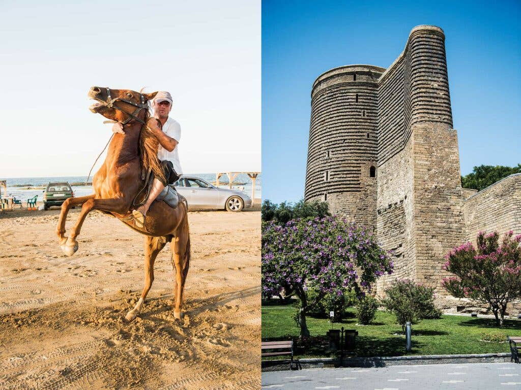 horseback riding in baku azerbaijan