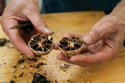 Dried black limes