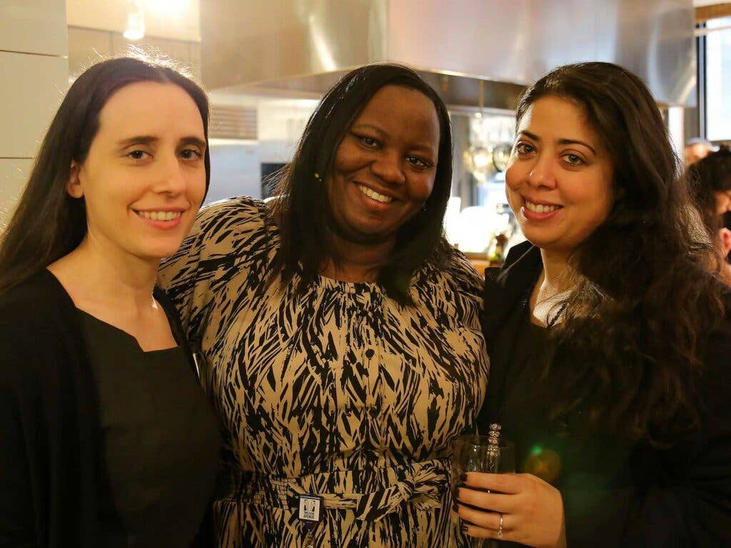 Bonnier sales team Charlotte Grima, Eshonda Caraway, and Vanessa Vazquez