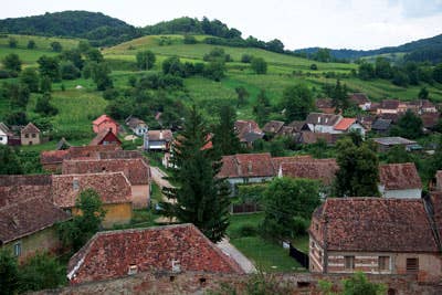 The village of Biertan