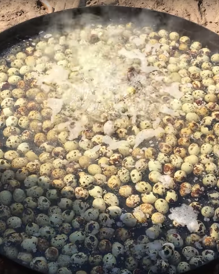 Watch This Indian Food Hero Make Curry With 500 Quail Eggs