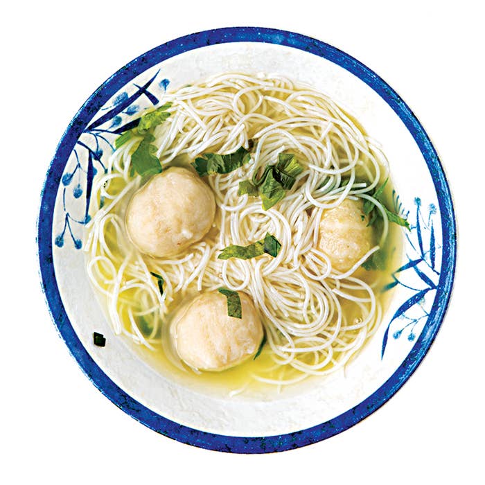 global food, travel, lunch, pizza, fish ball soup, hong kong