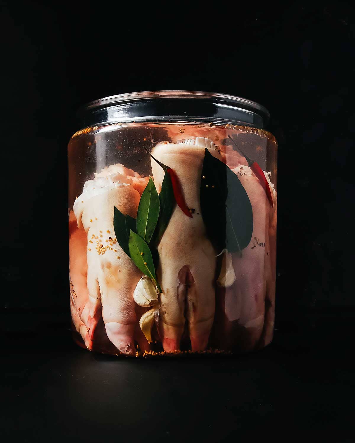 pickled pig trotters