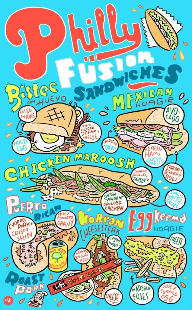 Philly Fusion Sandwiches