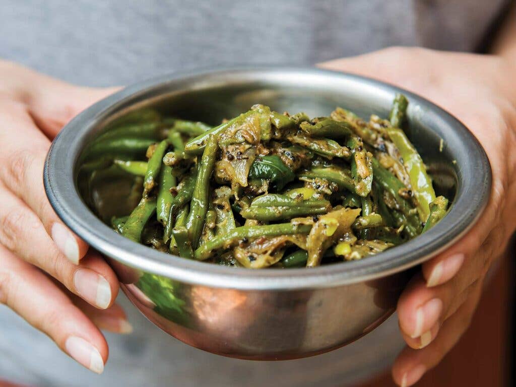 green bean curry