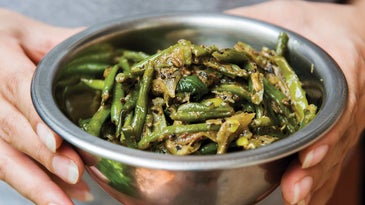 green bean curry