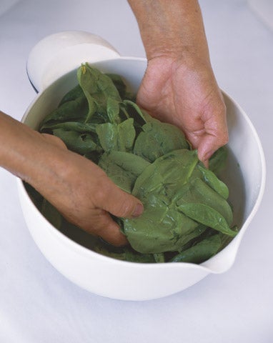 Cooking Spinach