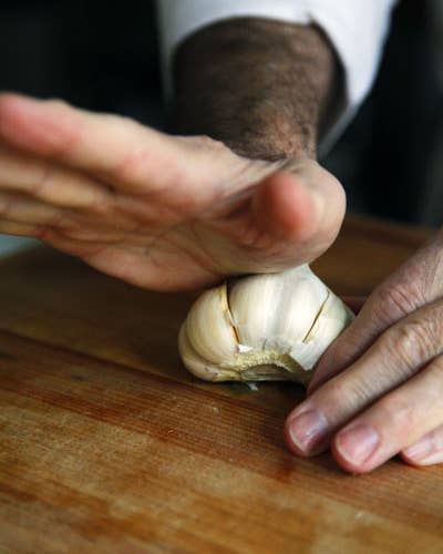 Jacques Pépin on How to Chop Garlic