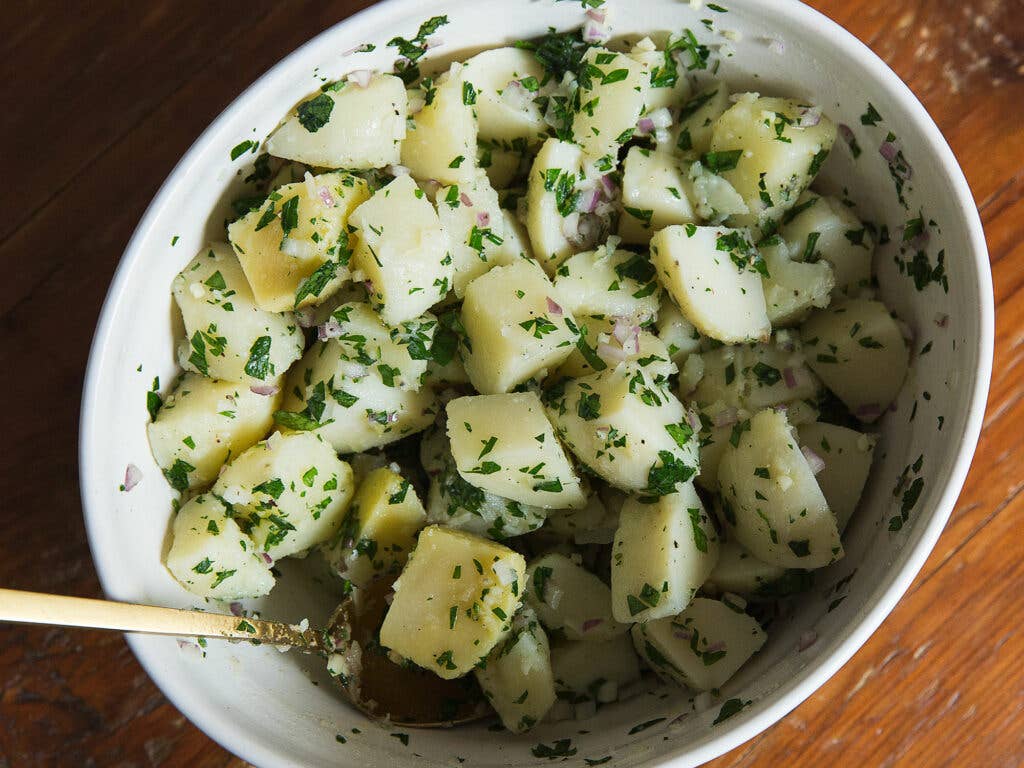 Moroccan Potato Salad