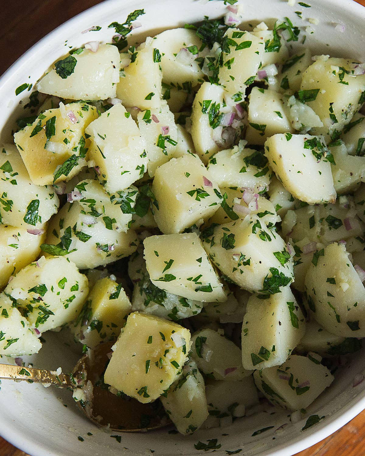 The Mayonnaise-Free Potato Salad To Eat This Fall