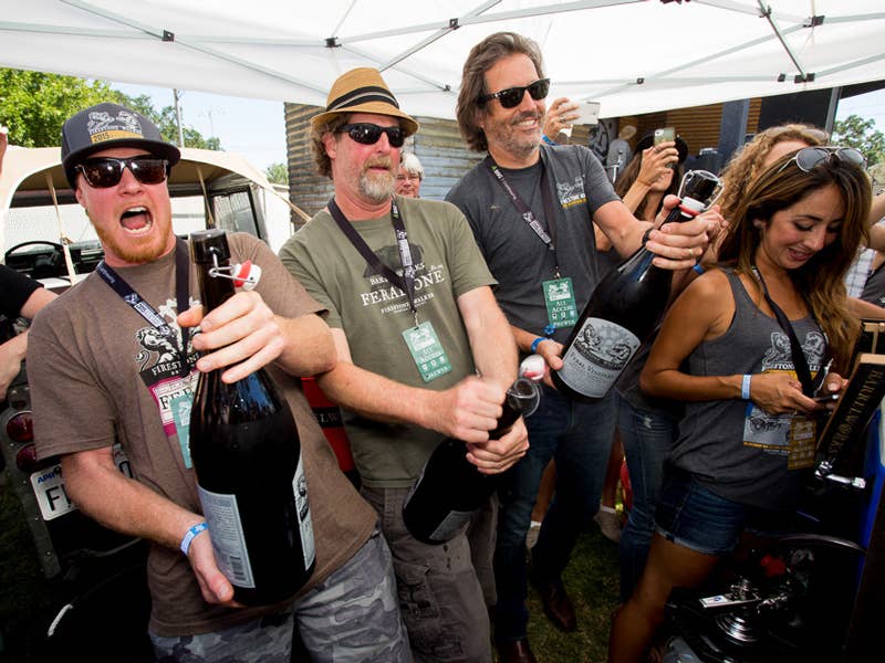 Beer geeks, rare magnums, Firestone Walker Invitational