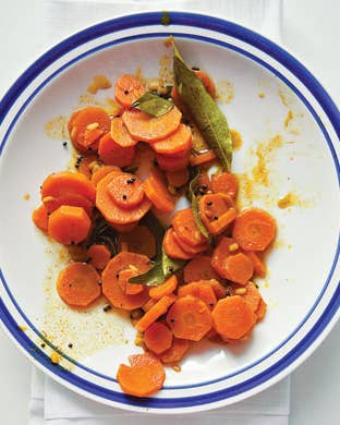 Carrot Kari (Indian-Style Carrots With Mustard Seeds)