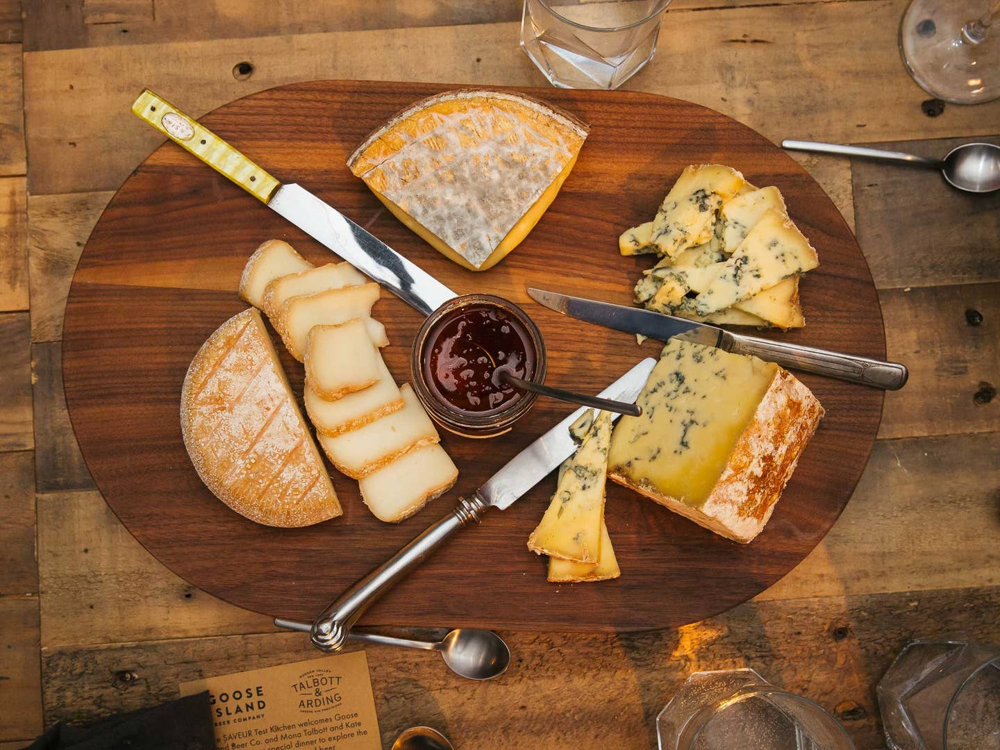 Goose Island Beer and Cheese Pair Up in the Saveur Test Kitchen