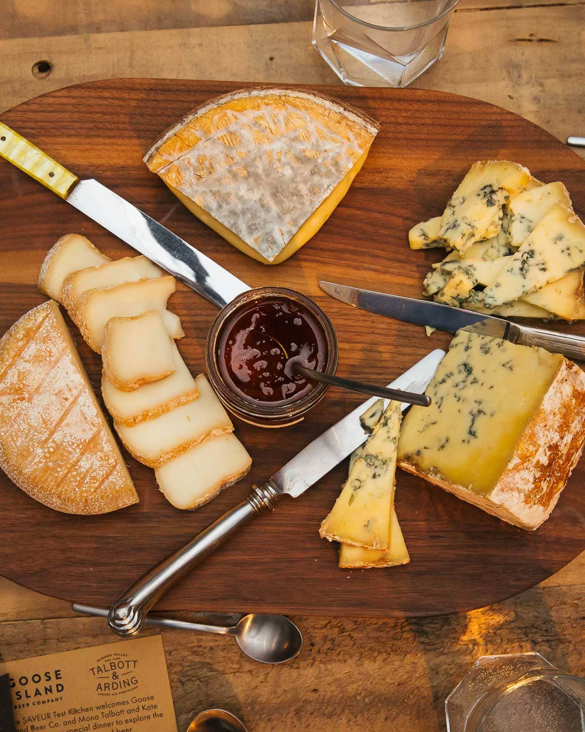 Goose Island Beer and Cheese Pair Up in the Saveur Test Kitchen
