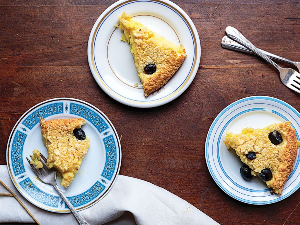 Black Olive Clafoutis
