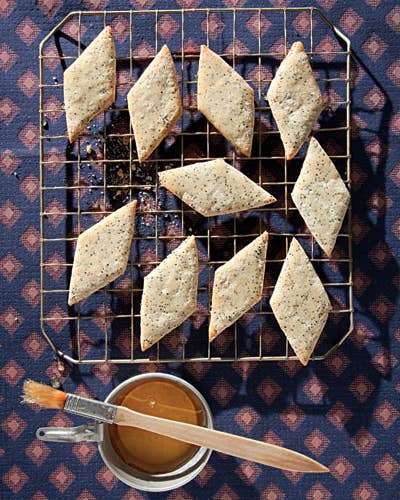 Pirishkes (Poppy Seed-Honey Cookies)