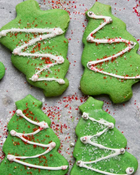 Christmas Tree Cookies