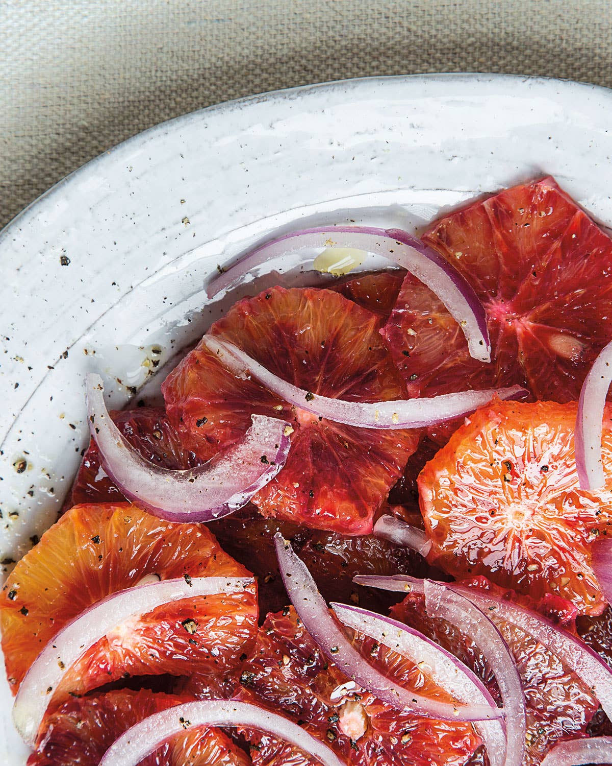 Blood Orange and Red Onion Salad