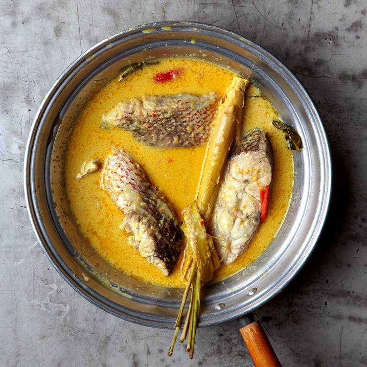 Indonesian Red Snapper Curry
