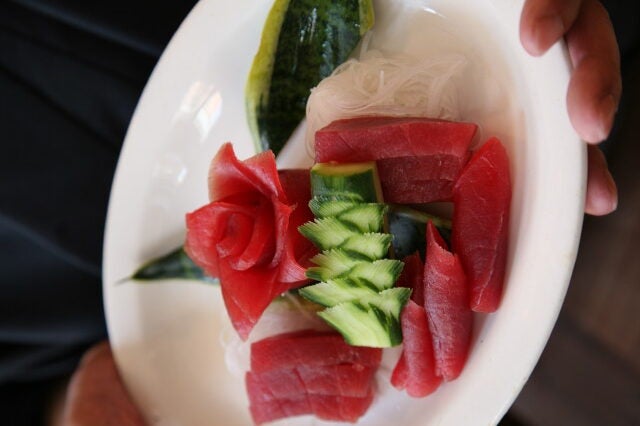 Sashimi With Chef Morimoto