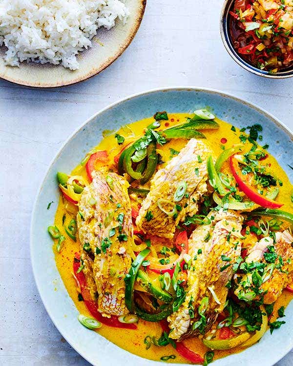 Brazilian Fish and Coconut Milk Stew (Moqueca) Moqueca