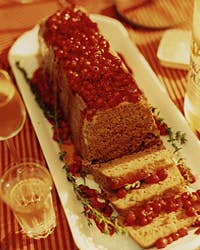 Venison Terrine with Red Currant Sauce