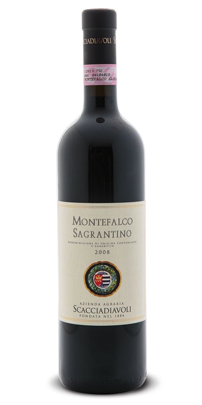 sagrantino wines, umbrian wine, italian wines, montefalco scacciadiavoli 2008