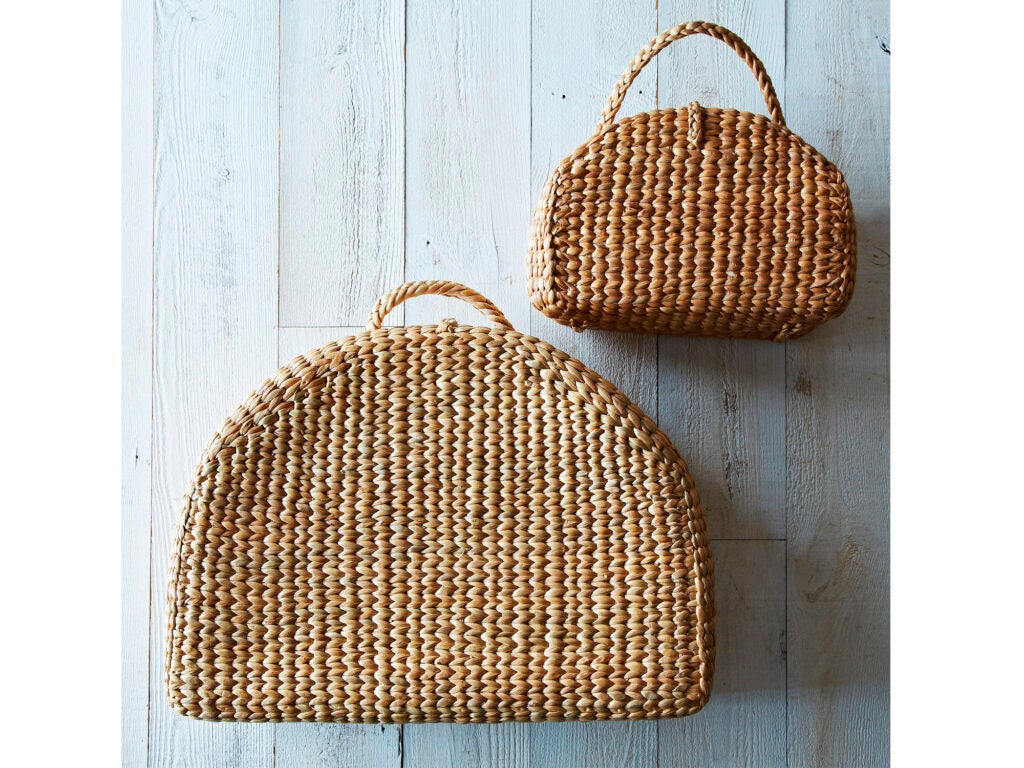 Food52 handwoven picnic tote