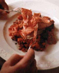 Smoked Salmon with Pickled Chanterelles