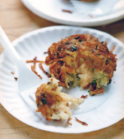 Larry's Firecracker Latke Poppers