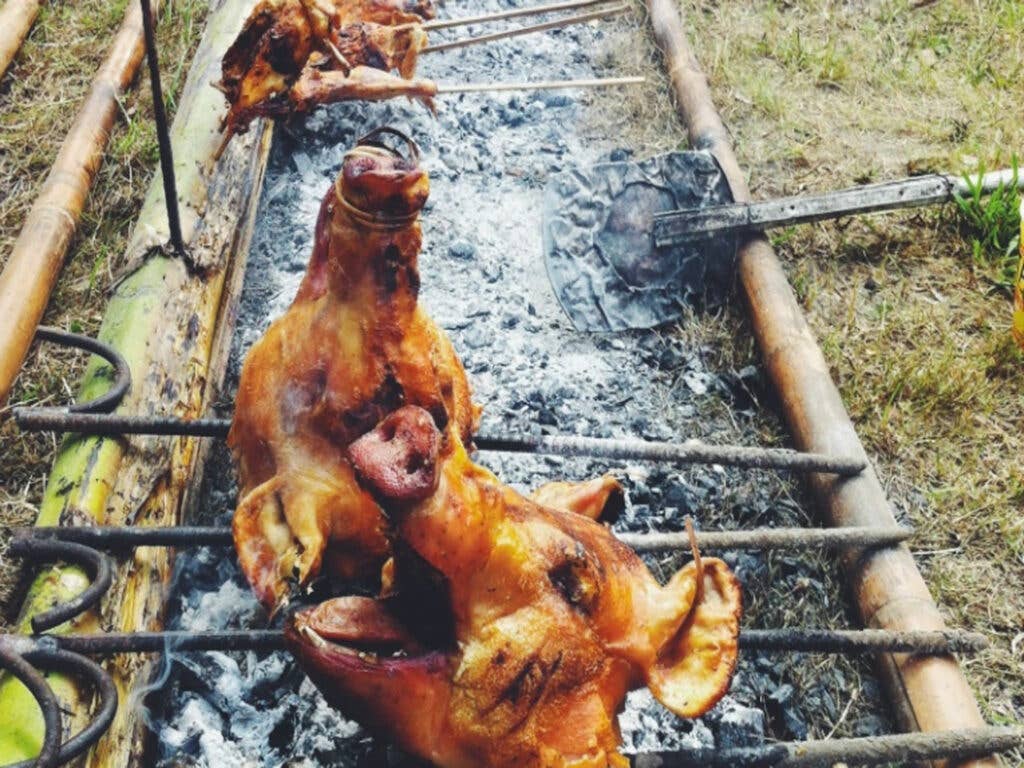 Backyard BBQ in Manila, Philippines