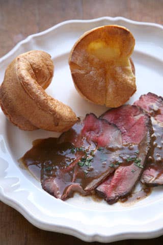 Roast Beef with Yorkshire Pudding