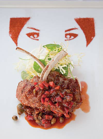 Lamb chops at Rivera