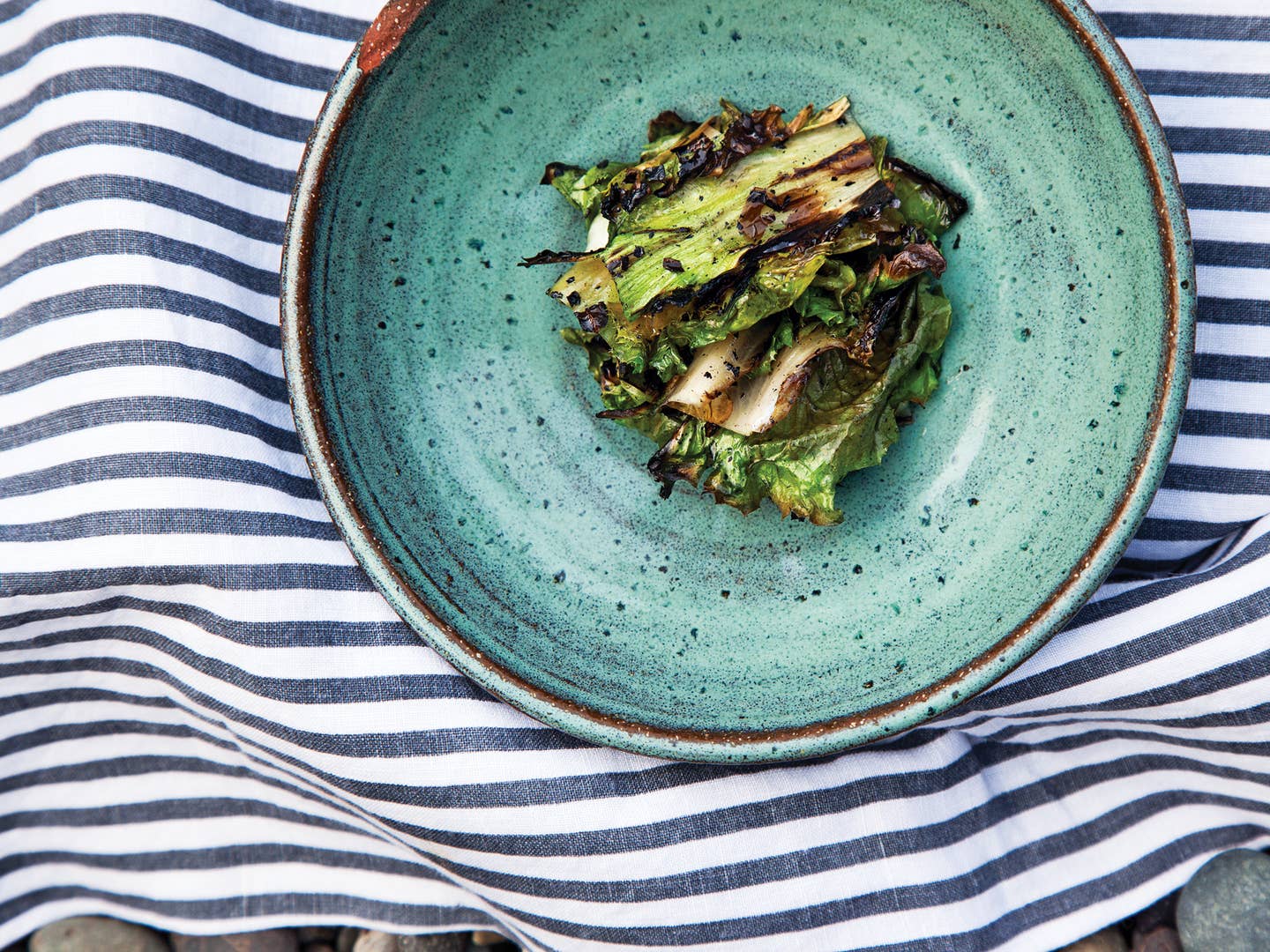 Charred Escarole Salad