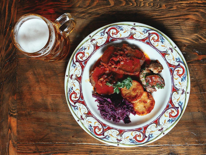 Cider Braised Red Cabbage or Sauerbraten