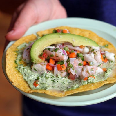 Baja Ceviche Tostadas | Saveur