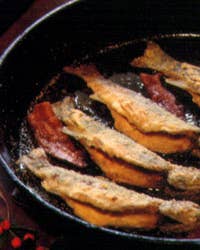 Breakfast Trout with Bacon