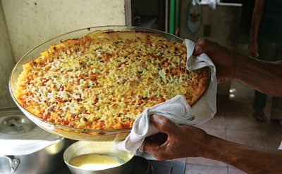 Pasta and Shrimp Casserole