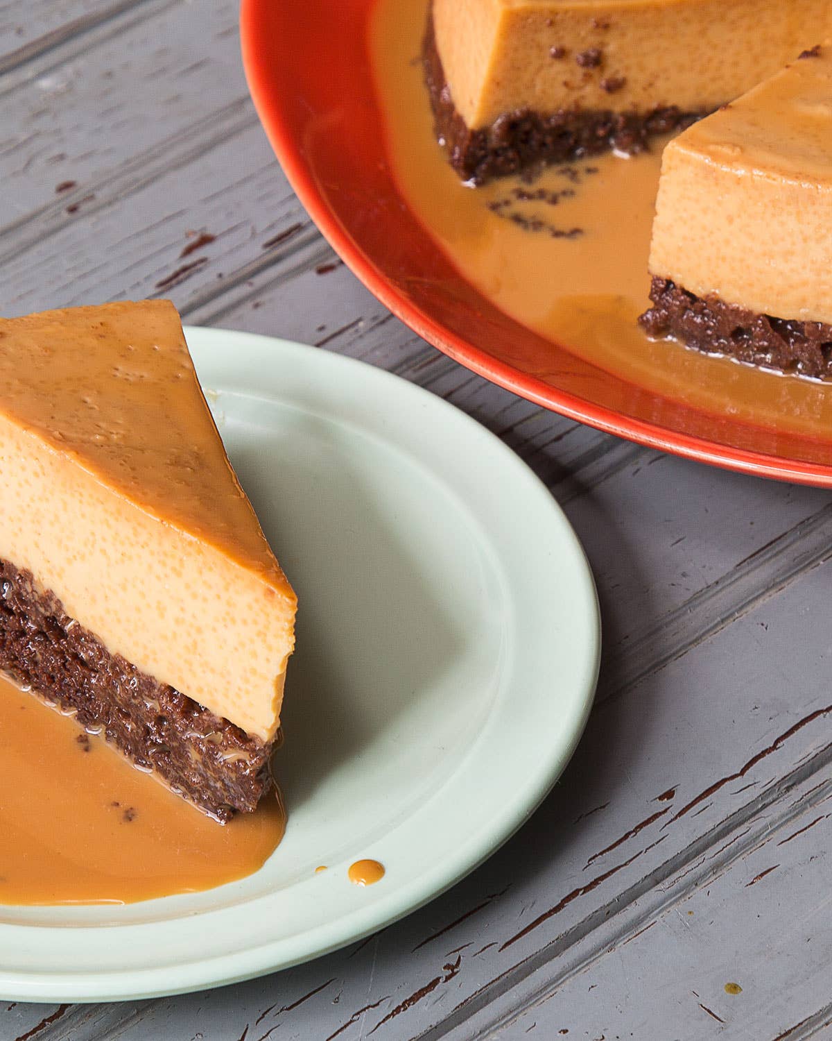 Chocolate Flan Impossible