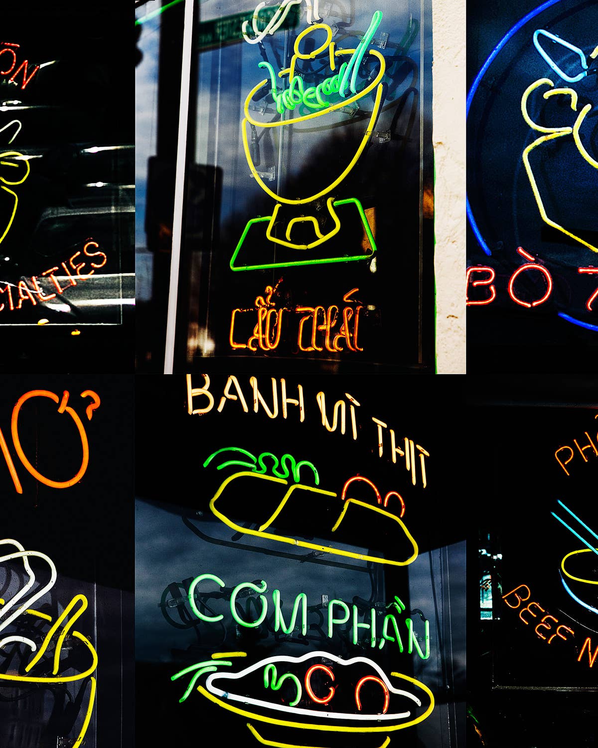 The Incredible Neon Artwork of Boston’s Vietnamese Restaurants