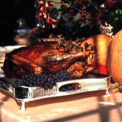 Goose with Chestnut Stuffing