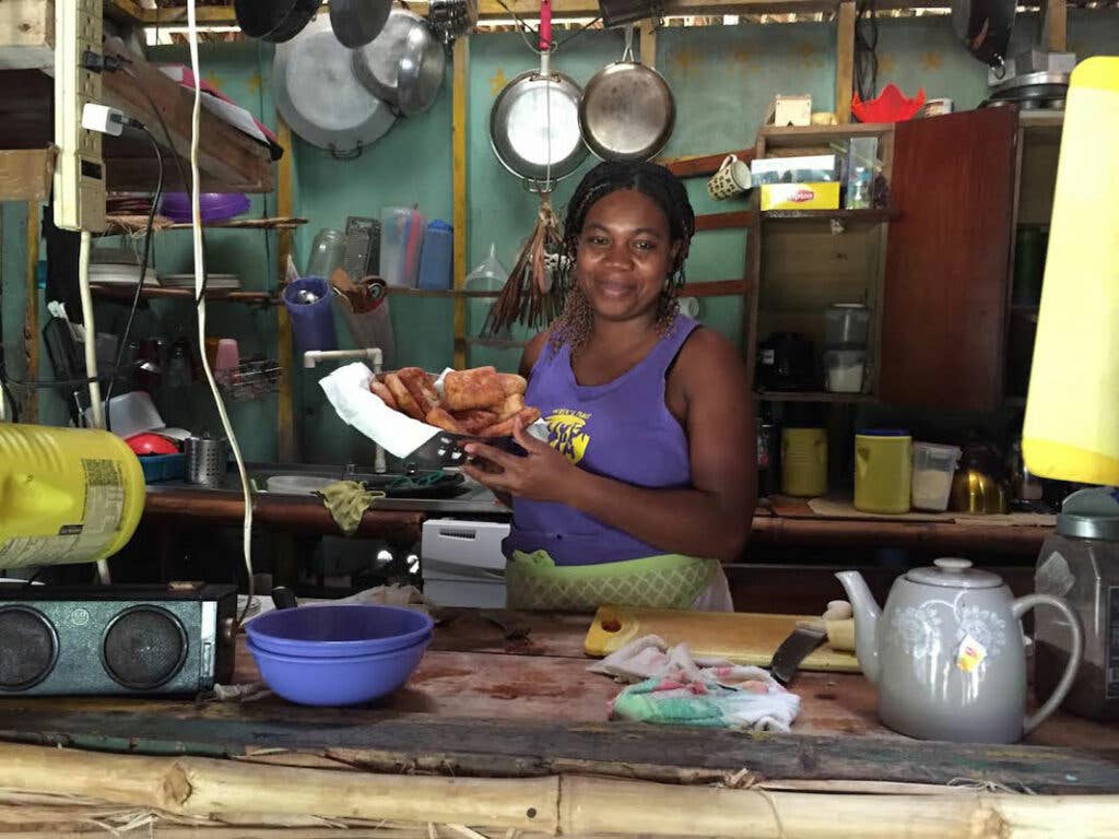 Rachel Rebeca Sambola López of Derek's Place; Little Corn Island, Nicaragua