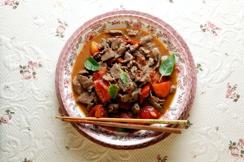 Homestyle Tomato Beef Stir-fry