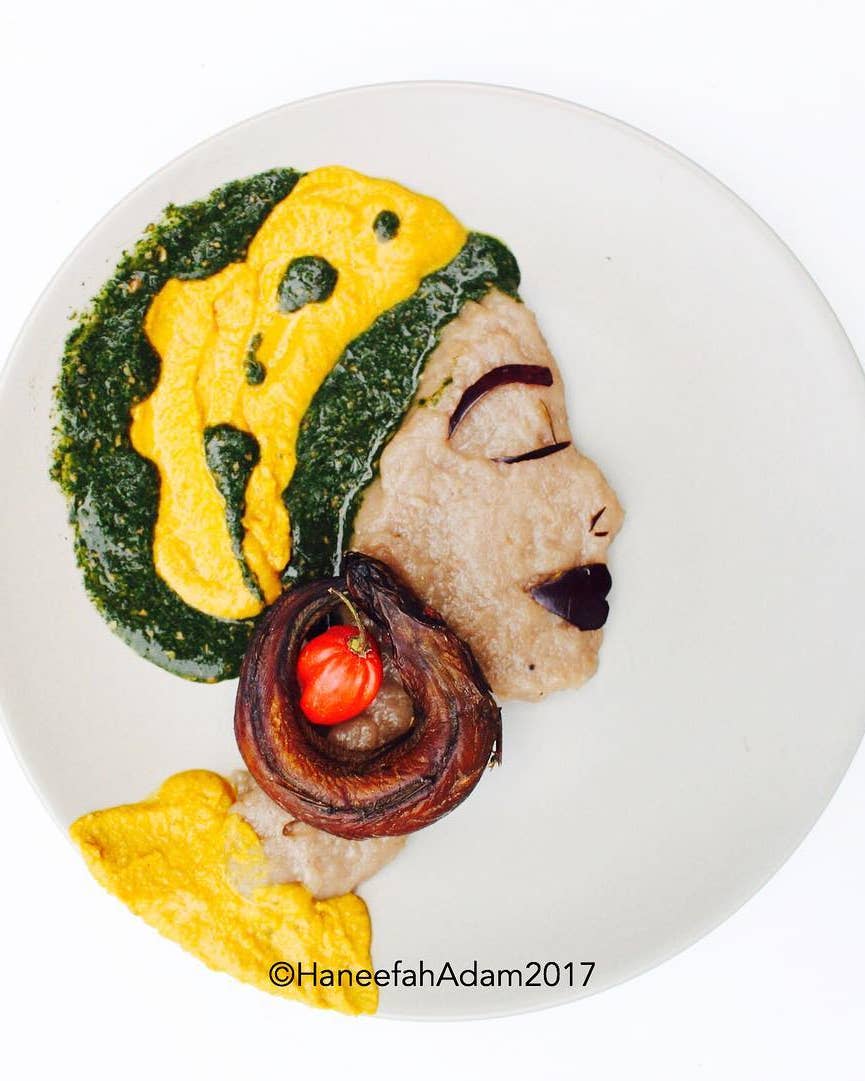 A Nigerian Artist is Turning the Food of Her Childhood Into Art