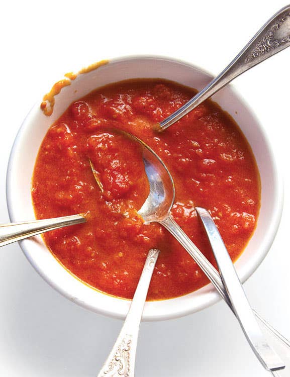 Tomato Sauce with Onion and Butter