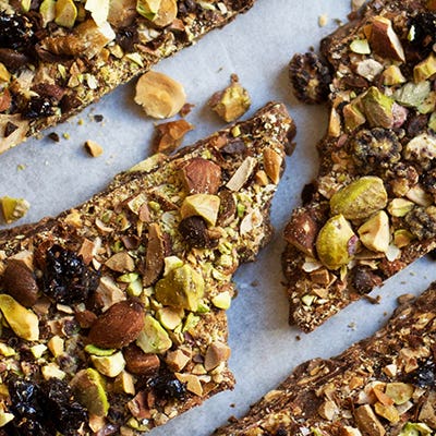 Nutty Chocolate Bark with Cardamom and Coffee