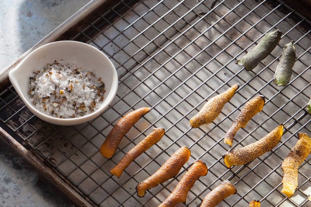 Burnt Citrus Salt, DIY Pantry 